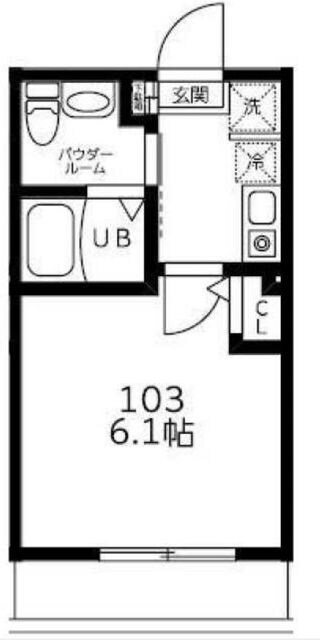 パルトネール日吉の物件間取画像