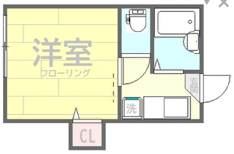 アズーロ綱島の物件間取画像