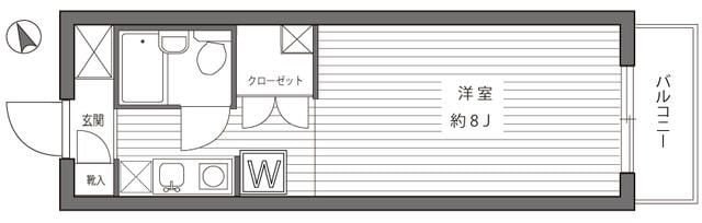 ベルヴュ日吉の物件間取画像