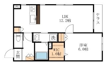 La Fonteの物件間取画像