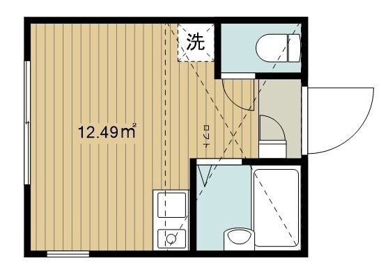 カーサヴィータ小机の物件間取画像