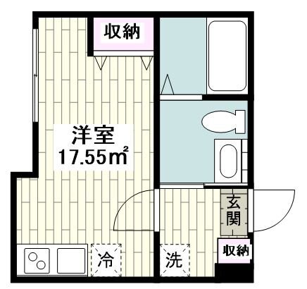 シエルブ三ツ沢ガーデンの物件間取画像