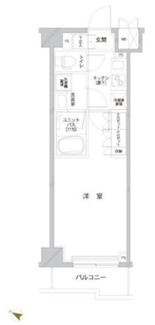 ルーブル川崎上平間弐番館の物件間取画像