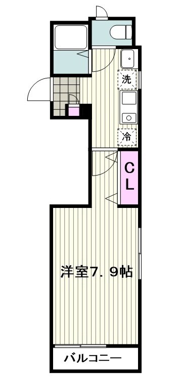 メゾンセラヴィの物件間取画像