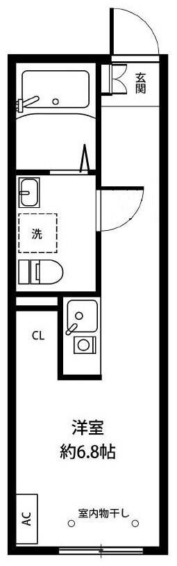 ｋｉｓｓａ（キッサ）の物件間取画像