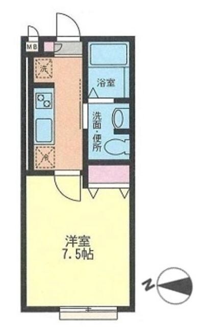 ＰＡＬ　ＨＩＹＯＳＨＩの物件間取画像