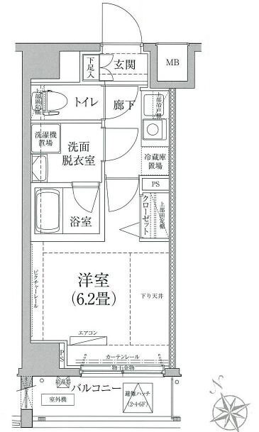 アイル横浜ノースの物件間取画像