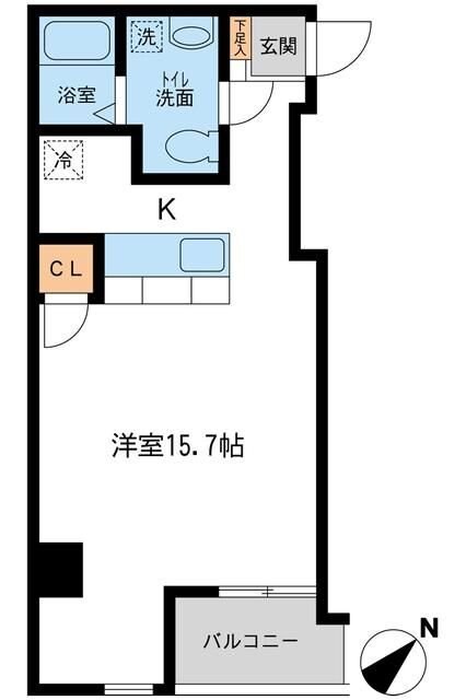 JMFレジデンス新横浜の物件間取画像