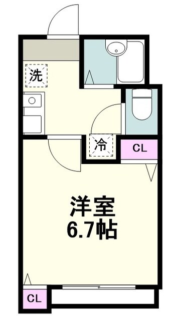 メゾン片倉の物件間取画像