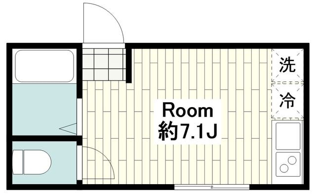 Ｎ-ｈａｒｂａｒ　Ｌａｇｏｏｎ　篠原北2丁目の物件間取画像