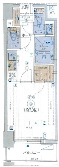 エステムプラザ池袋立教通りの物件間取画像