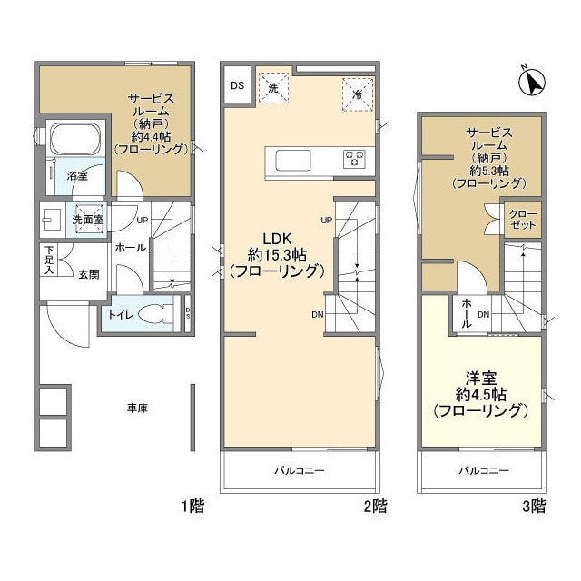 Kolet千川#07の物件間取画像