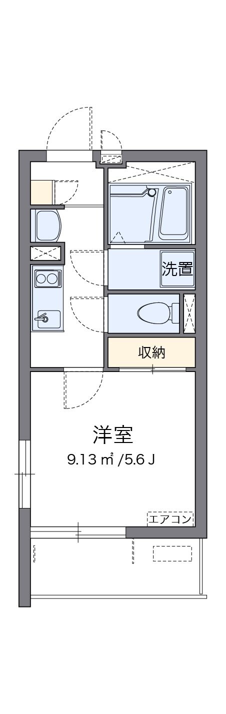 クレイノコラットIの物件間取画像