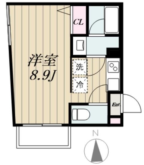 Grand Peak Waseda(グラン　ピーク　ワセダ)の物件間取画像