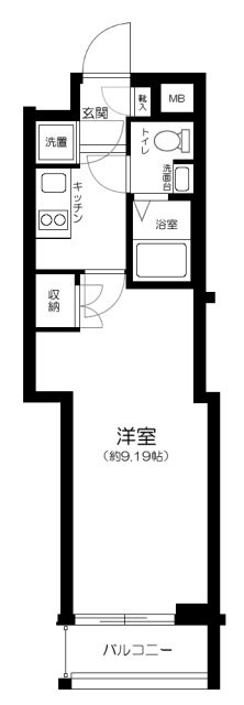 ビバリーホームズ常盤台IIIの物件間取画像