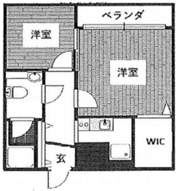 フォルティスの物件間取画像