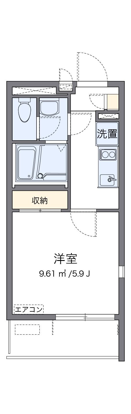 レオネクストノーヴェの物件間取画像