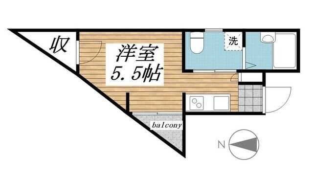 クラウンズコート羽沢の物件間取画像