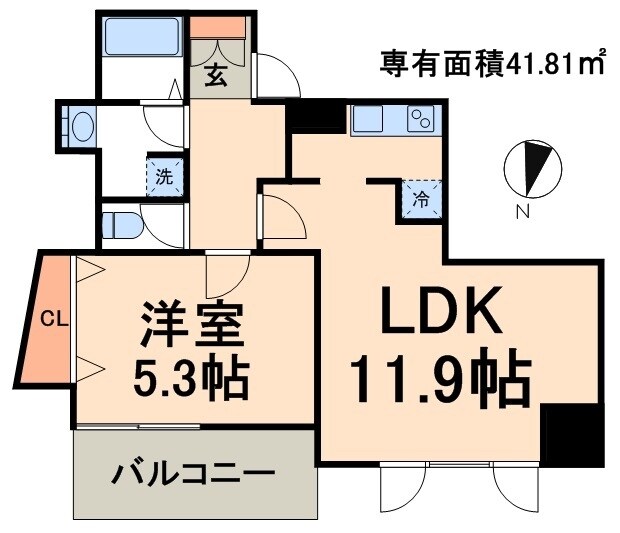 カーサラスク目白台の物件間取画像