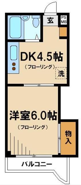 パナ・ミ・カーサの物件間取画像