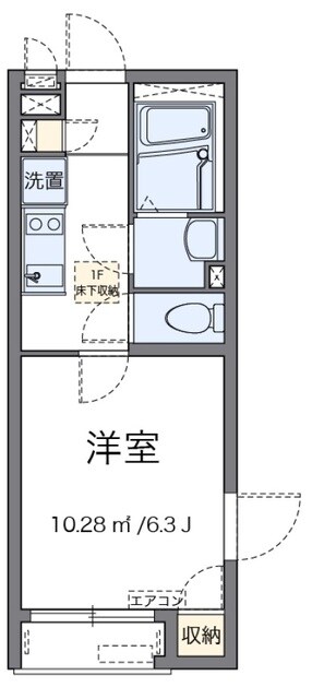 レオネクスト髙橋の物件間取画像