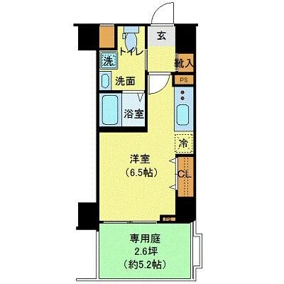 CREVISTA池袋本町の物件間取画像