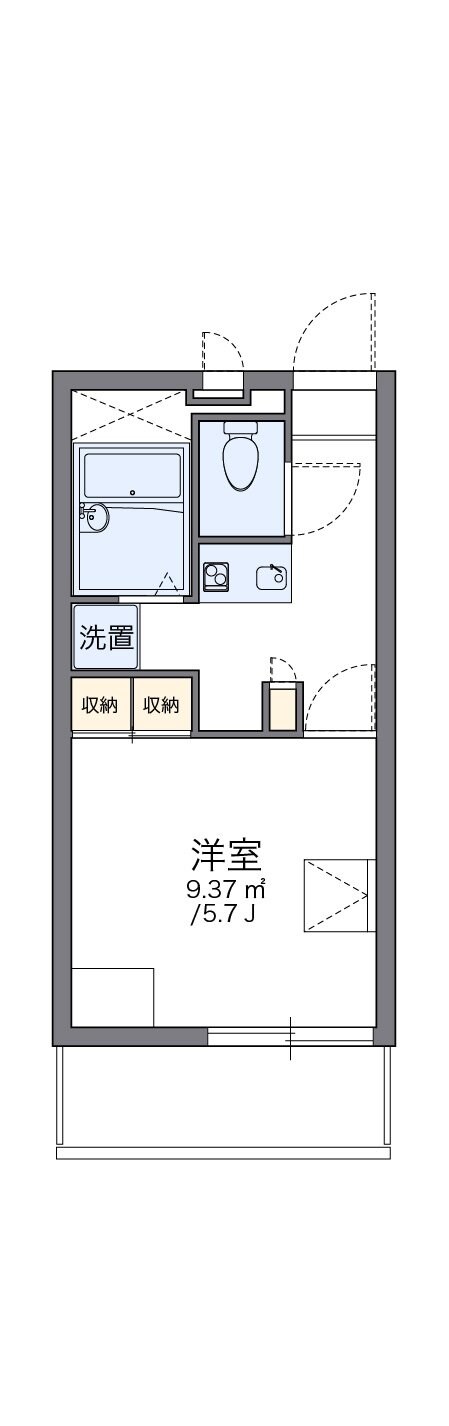 レオパレスル・レーヴの物件間取画像