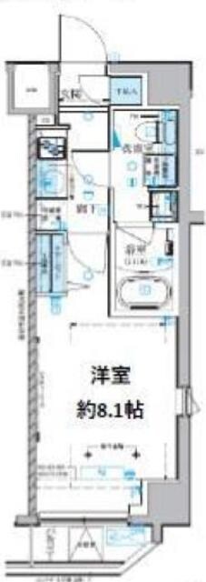 ベルシード池袋本町の物件間取画像