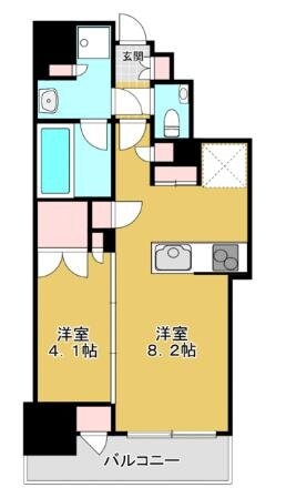 フレンシア椎名町の物件間取画像