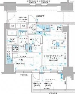 オーパスレジデンス中板橋の物件間取画像