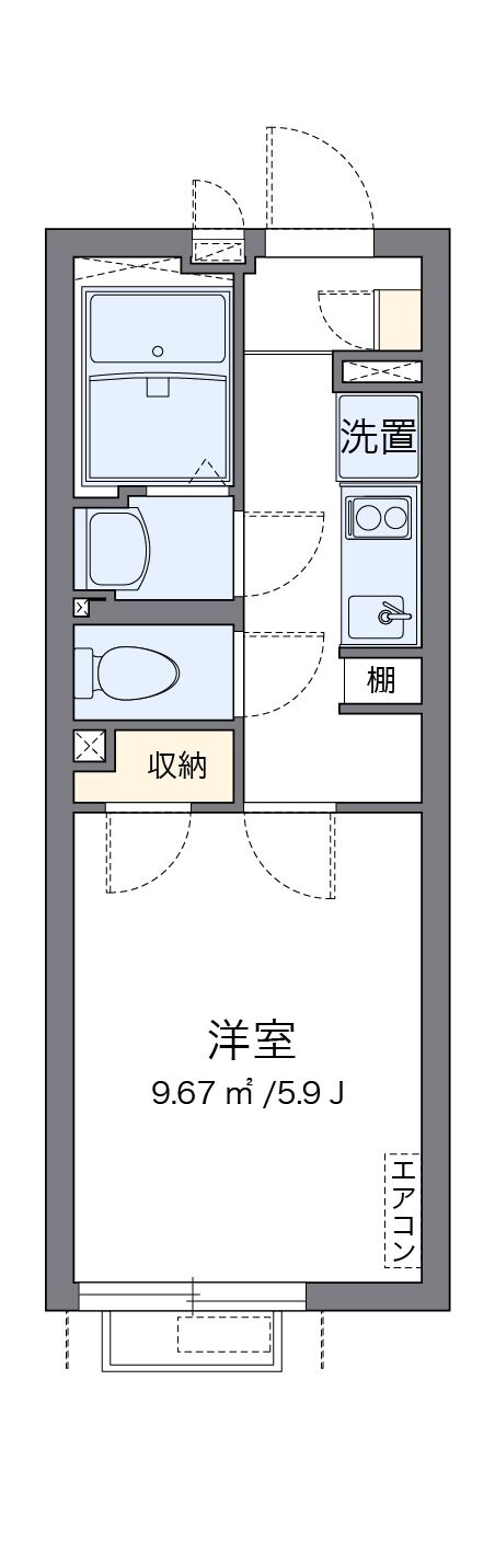 クレイノＢｕｏｎｏの物件間取画像