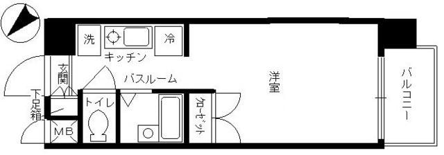 フェニックス大塚駅前の物件間取画像