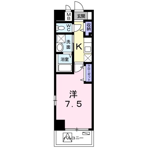 ブエナビスタの物件間取画像