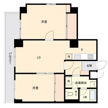 日神パレステージ東長崎の物件間取画像