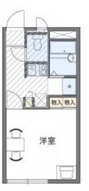 レオパレス若竹の物件間取画像