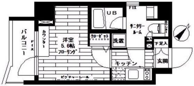 ステージグランデ新桜台の物件間取画像