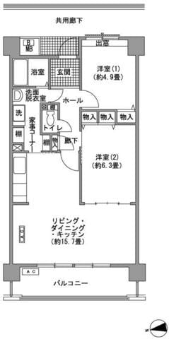 アーバンライフ目白駅前の物件間取画像