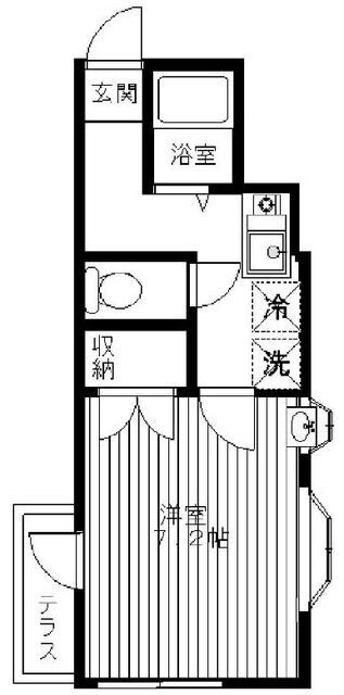 RiverStonePlazaの物件間取画像