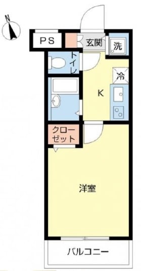 スカイコート中村橋第3の物件間取画像