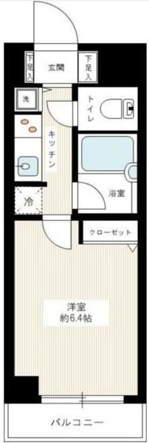 ヴェルト西巣鴨の物件間取画像