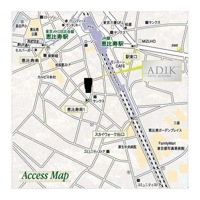 ＡＤＩＫ恵比寿南の物件内観写真