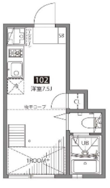 ブランコート祖師ヶ谷大蔵の物件間取画像