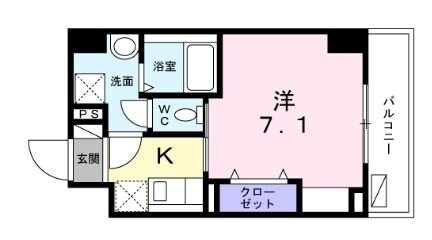 スアヴィス平塚宝町の物件間取画像