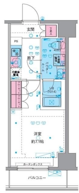 ＧＥＮＯＶＩＡ平塚の物件間取画像