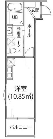 パークサイド平塚の物件間取画像