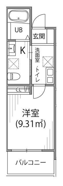 パークサイド平塚の物件間取画像