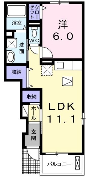 Ｔ．Ｔ．Ｍ．IIの物件間取画像