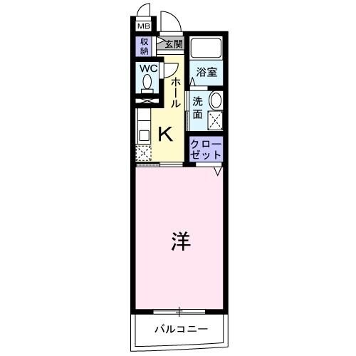 アイビーガーデン鵠沼の物件間取画像