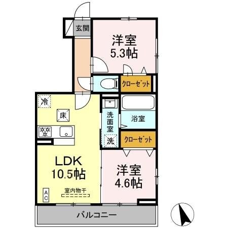 （仮称）D-ROOM本鵠沼５丁目の物件間取画像