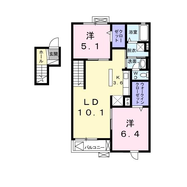 ライルヴィラの物件間取画像